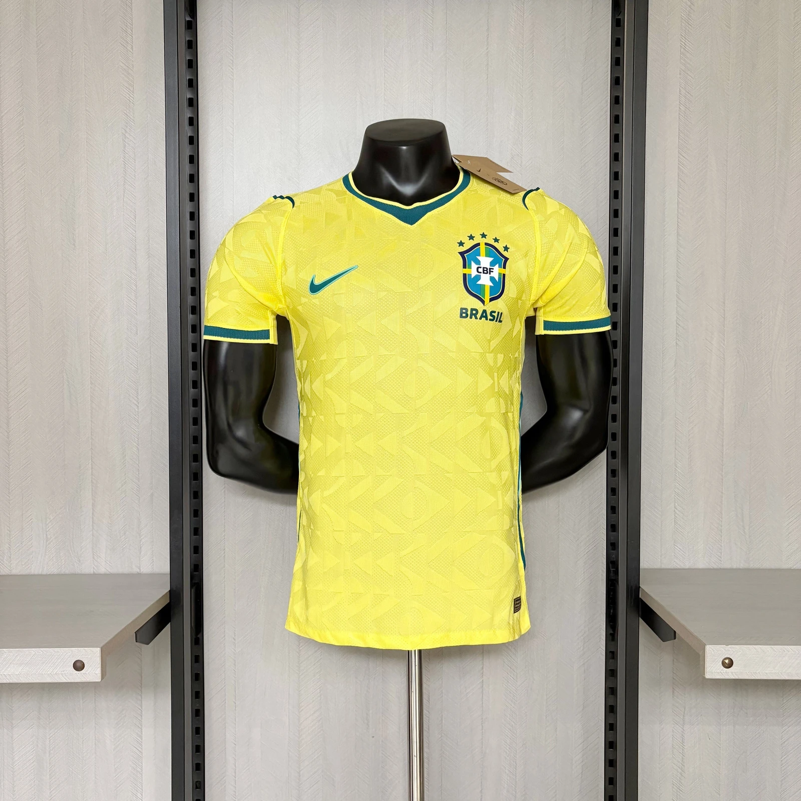 Camisa Brasil 2026 Amarela - Versão Jogador